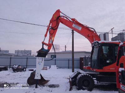 Гидромолот на колёсный экскаватор DOOSAN 140W-3