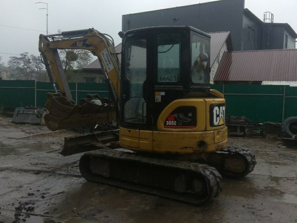 Міді-екскаватор CAT 305C CR (16 годин)