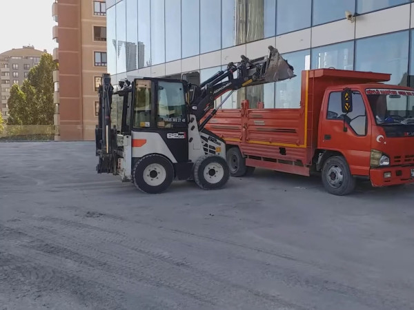 Міні екскаватор-навантажувач Hidromek HMK62 SS (16 годин)