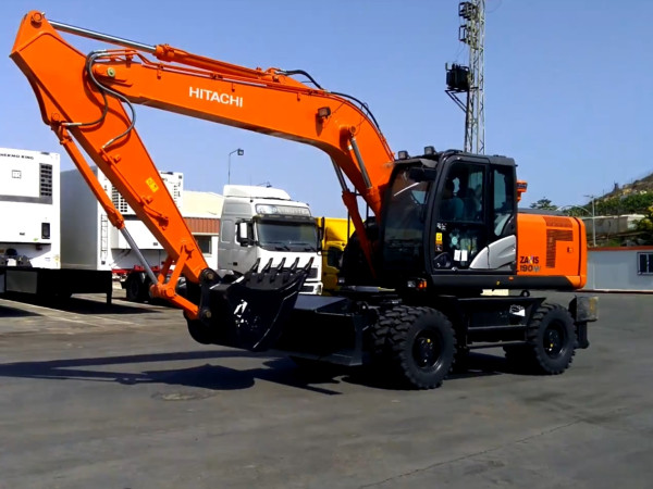 Повноповоротний екскаватор  HITACHI ZX190W