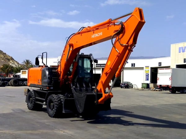 Повноповоротний екскаватор  HITACHI ZX190W