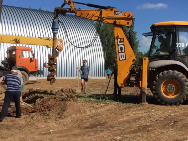 Ямобур на JCB Digga PD7