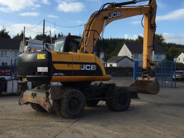 Полноповоротный экскаватор  JCB  JS175W