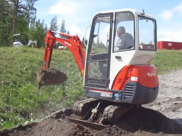 Мини-экскаватор KUBOTA KX36-3