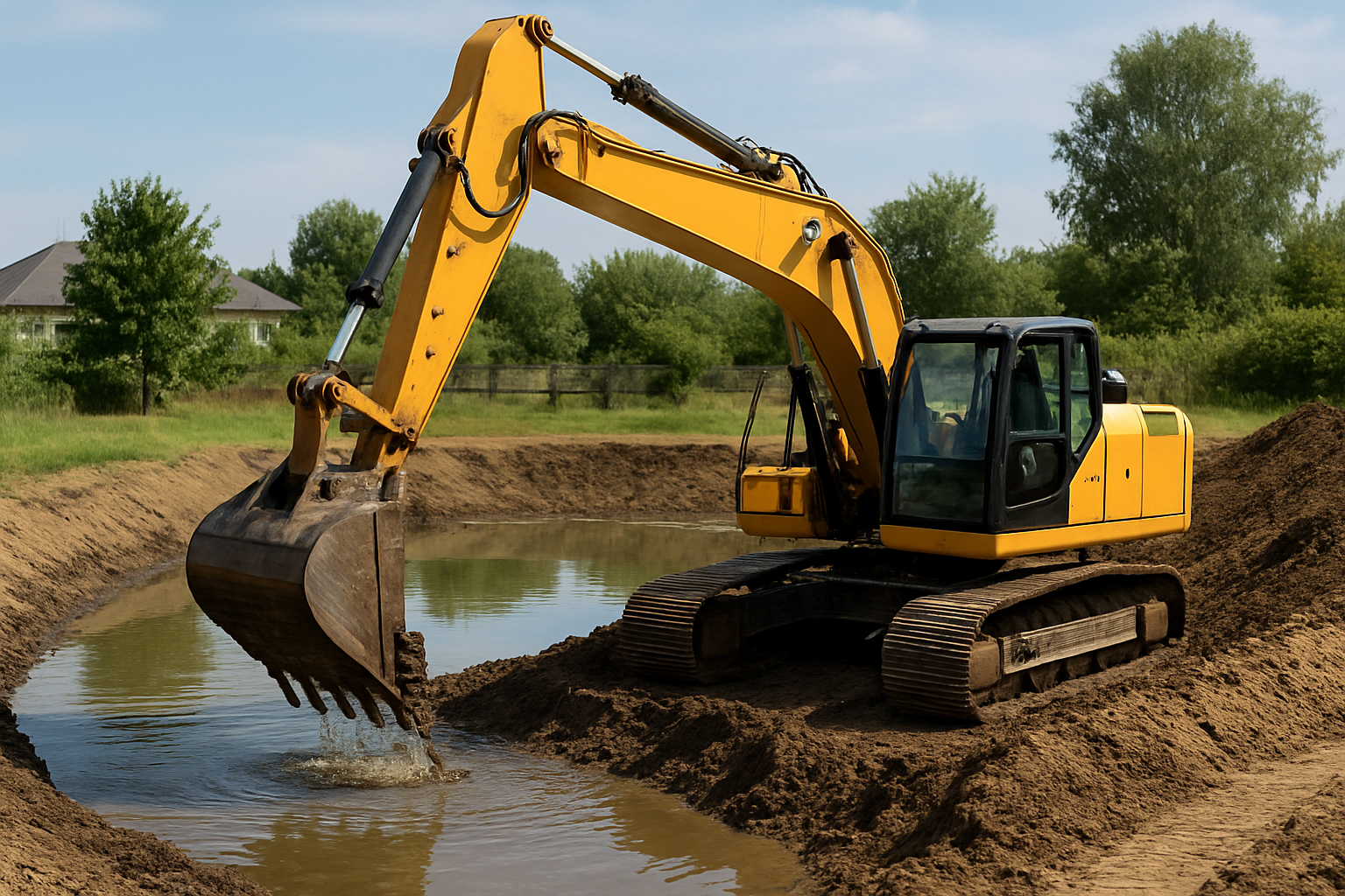 Pond Construction