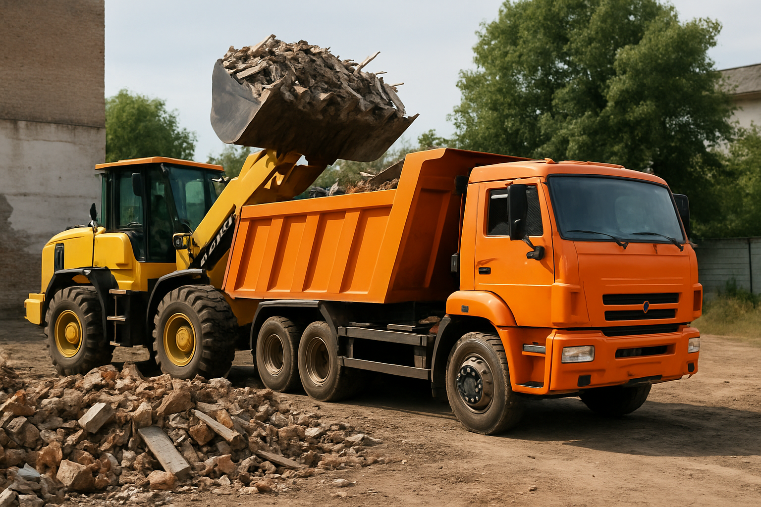 Loading and Waste Removal