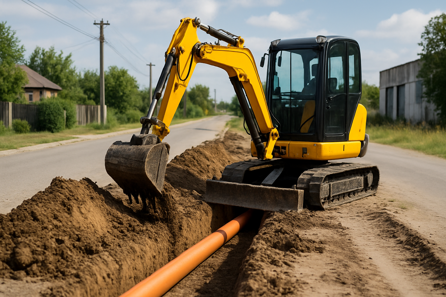 Pipe and Cable Laying